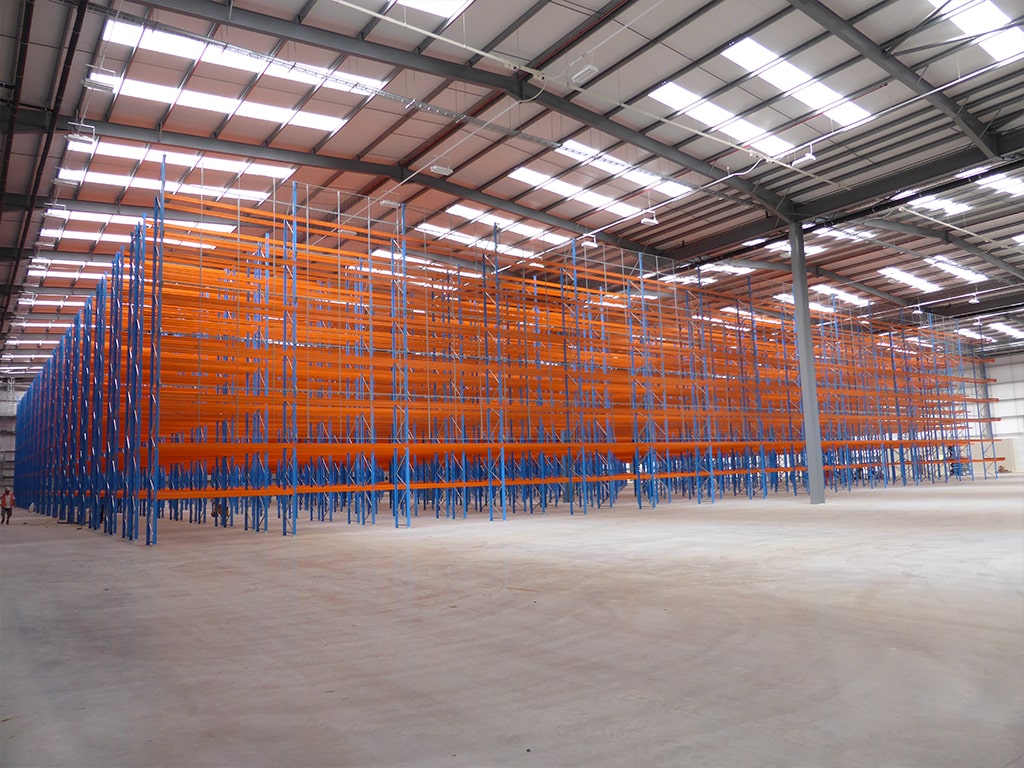 Game Manufacturer Warehouse Shelving