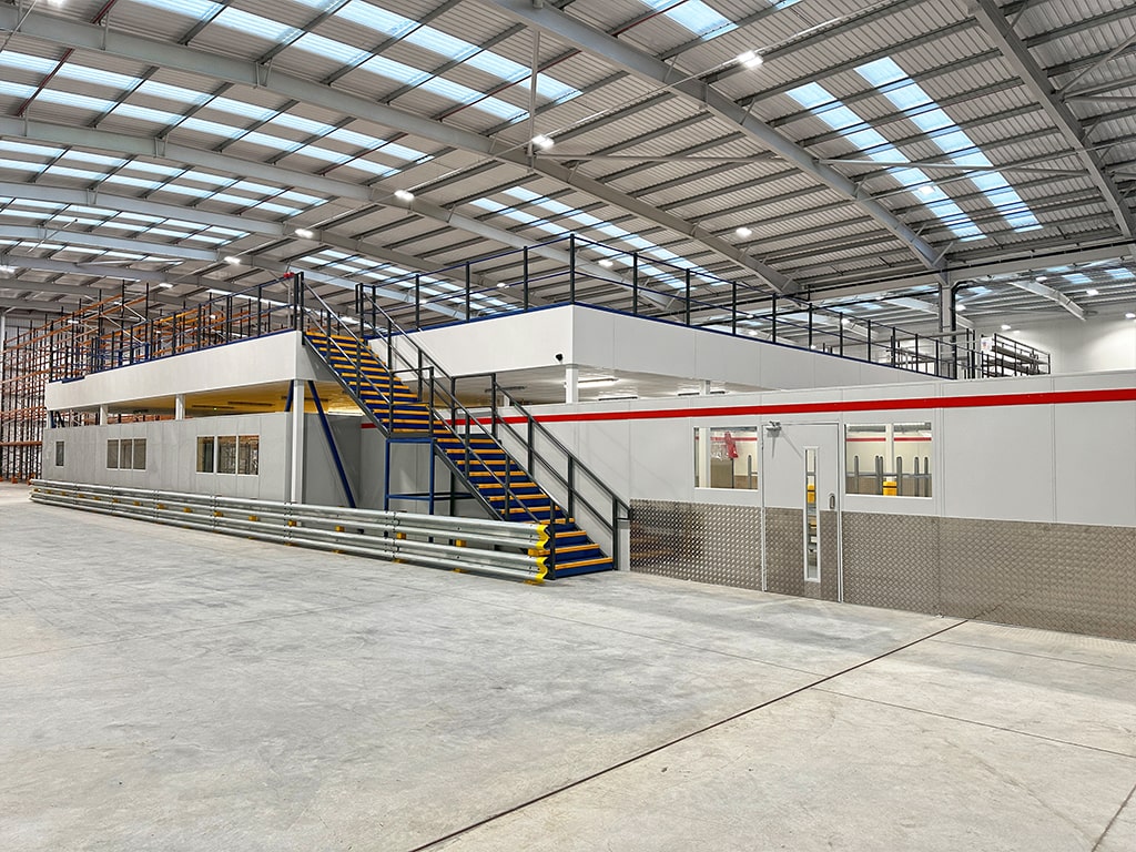 Independant Living Aid Mezzanine Floor and Pallet Racking Case Study